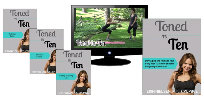 toned in ten program I use